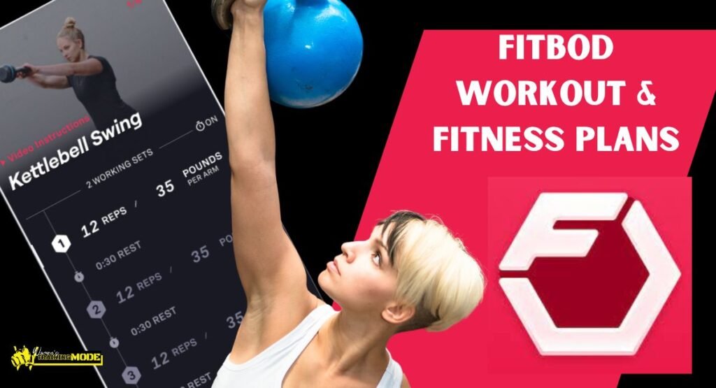 Woman training with a kettlebell, Fitbod: Personalised Plans for Your Unique Body, 10 best fitness apps